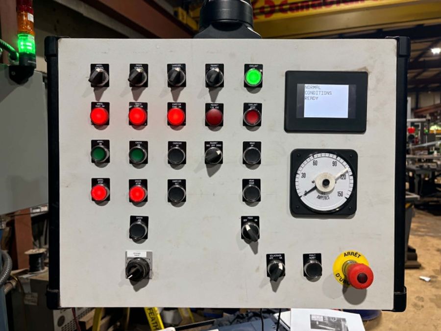 Panneau de contrôle Machinerie